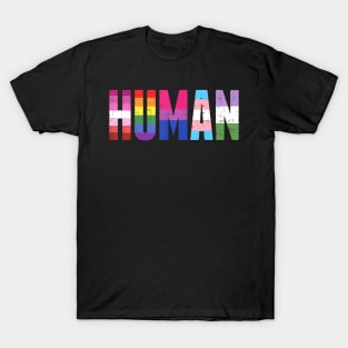 Human Lgbtq Gay Pride Ally Equality T-Shirt